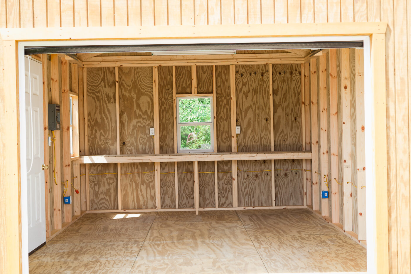 Finishing Interior Shed Ideas