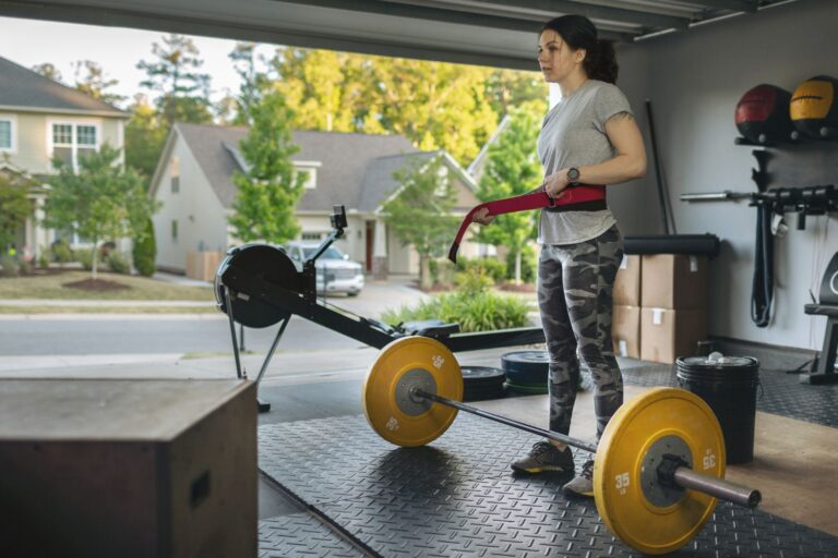 garage gym space